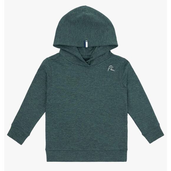 RHOBACK Lil' Hesi Performance Hoodie toddler 3T Heather - Ponderosa Green - Picture 1 of 6